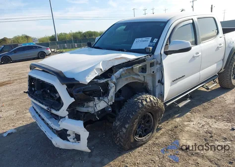 2020 Toyota Tacoma Sr5 V6 из США, поврежденный, VIN 3TMCZ5ANXLM317456
